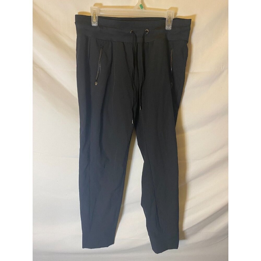 Athleisure Black Pants Women’s Large Workout Activewear 12/14 Joggers  Track